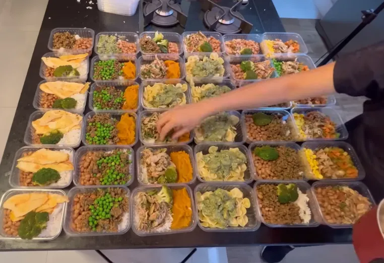 36 marmitas fit congeladas prontas